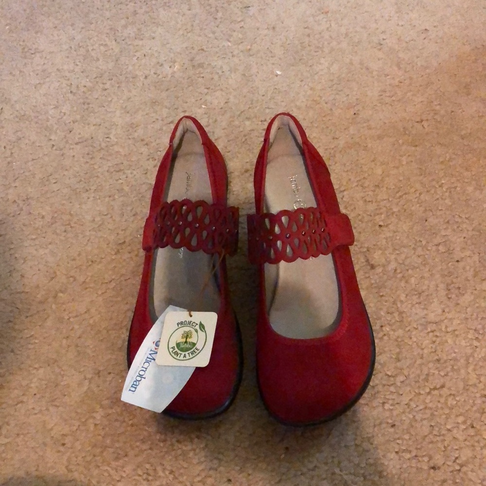 Size 9 Jambu Sports Wedge Design RED